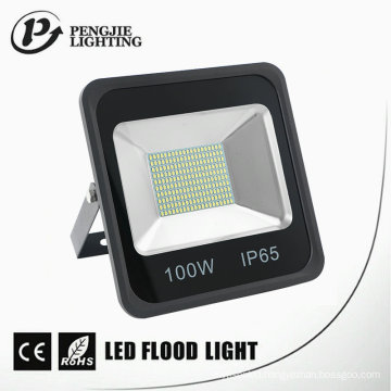 100W SMD LED Good Heat Dissipation IP65 Black LED Flood Light